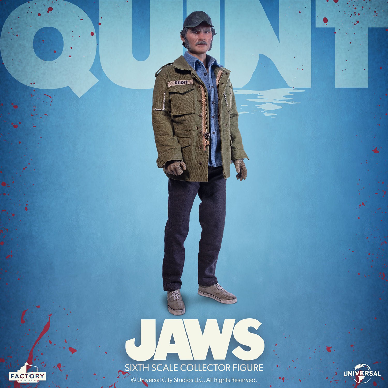 Pre-Order Factory Entertainment Jaws Quint Sixth Scale Figure